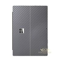 SopiGuard Gunmetal Carbon Fiber Precision Edge-to-Edge Coverage Vinyl Skin for Microsoft Surface Pro 4