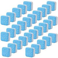 Gonioa 30 Count Premium Washing Machine Cleaner Effervescent Tablet Washer Cleaner Deep Cleaning Remover with Triple Decontamination for Bathroom Kitchen Home Use