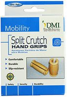 HealthSmart DMI Split-Style Comfort Hand Grips For Crutches, 1 Pound