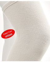 Knee Warmer in Angora Wool (2 pcs) Ecru Tg. L/XL