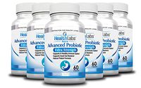 Advanced Probiotics 6-Month Supply Extra Strength Supplement for a Healthy Immune System, Restores Good Bacteria, Relieves Leaky Gut, Nausea, Indigestion, Irritable Bowel Syndrome (Pack of 6)
