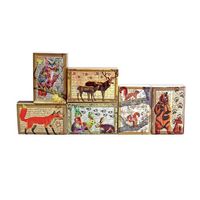 Mini Matchbox Set of 6 Images (Forest Friends)