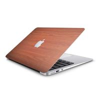Cherry Wood MacBook Skin - Vinyl Skin for MacBook Air Retina 13 inch - Lightweight Anti-Scratch Cover Sticker for Apple Laptops - Easy Bubble Free Install Mac Wrap