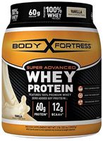 Body Fortress Super Advanced Whey Protein Vanilla-2 Lbs Powder (Pack of 2)