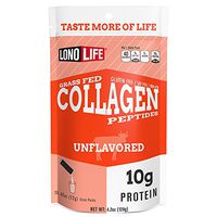 LonoLife Unflavored Collagen Peptides with 10g Protein, Paleo and Keto Friendly, Stick Packs, 10 Count