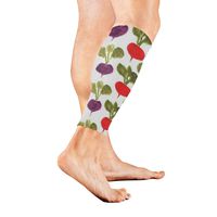 Leg Sleeve Colorful Watercolor Radish Calf Sleeves 1 Pair for Men/Women Running/Cycling/Maternity/Travel/Ourdoor Activities