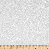 Wilmington Prints White Essentials Sparkle Fabric by The Yard