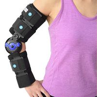 ROM hinged Elbow Brace Arm Support Splint Orthosis Orthotics Band Pad Belt Immobilizer,Right or Left Hand