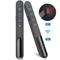ESYWEN Wireless Presenter Remote RF 2.4GHz Presentation Dual Modes with Bluetooth Remote Control PowerPoint Clicker Presenter for Mac/PC/iPad