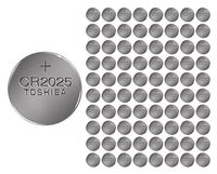 800x Toshiba CR2025 Batteries 3v Lithium Coin Battery Bulk Wholesale Lot Fresh