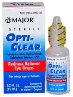 Eye Care Opti-Clear Lubricant Eye Drops 0.5 oz - MS55065 (6 Bottles)