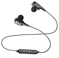 Dual Driver Earbuds in-Ear Earphone High Resolution Headphones Deep Bass with Mic for Smartphones Android Cell Phones