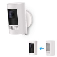 Mounting Accessories for Ring Stick Up Cam HD Wired Security Cameras (White) (1 Pack, White)