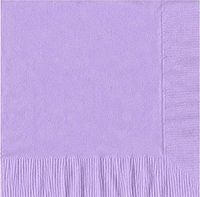 200 Lavender Luncheon/Dinner Napkins Plain Solid Color