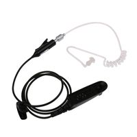 Two Way Radio Earpiece Transparent Security Headphones Walkie Talkie Earphone with Mic for Intercom System for HT750, HT1250, HT1250LS