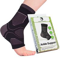 Plantar Fasciitis Ankle Brace, Arch Support Sock - Night Splint Substitute - Achilles Tendon Foot Compression Sleeve for Women and Men - Pain Relief from Heel Spurs