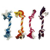Puppy Rope Toys for Small Dogs | Ideal for Entertainment and High Active Puppies | Puppy Teething Toys | Knots Dog Toy for Smart Newborn Pet | Doggy Interactive Chew Mini Dental Pack of 4