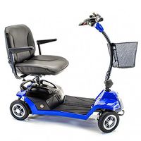 Shoprider - Escape - Portable Travel Scooter - 4-Wheel - Blue