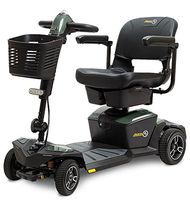 Pride Jazzy ZT Zero Turn 4-Wheel Travel Mobility Scooters, 4-Wheel Stability Meets 3-Wheel Maneuverability (Green Moonstone)