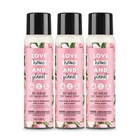Love Home and Planet Dry Wash Spray Rose Petal & Murumuru 6.76 Fl Oz, Pack of 3