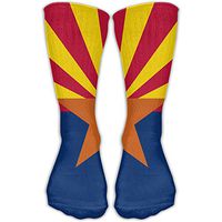 Crew Socks Arizona State Flag Quarter Socks Novelty Socks For Sport Or Casual
