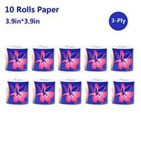 Smooth Silky Ultra Soft Touch Professional Series Premium 3-Ply Toilet Paper Home Kitchen Toilet Tissue, Soft Strong and Highly Absorbent Degradable Roll Paper Hand Towels for Daily Use