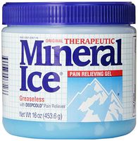 Therapeutic Mineral Ice Therapeutic Pain Relieving Gel, 16 Ounce