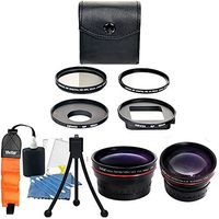 5 Pc Macro Filter Kit for Goporo Hero 3+,w/52mm Lenses,flaoting Strap!