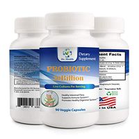 PROBIOTICS 30 BILLION CFU High Potency Shelf Stable Supplement Immunity Support Helps Colon Bowel Digestive Constipation Natural Booster for Energy Level Help Weight Loss 90 Veggie Capsule Made in USA