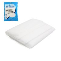 uxcell White Non-Woven Disposable Portable Travel Hotel Bed Sheets Cover 70.9 inches x 78.7 inches