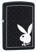 Zippo Playboy Black Matte Lighter
