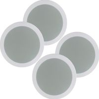 Theater Solutions TS650S in Ceiling 6.5" Stereo Speakers 2 Channel Each Home 4 Speaker Set