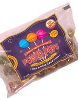 "PEACH FLAVOR" Hoodia Power Pops Lollipops Suckers ~ Eat Candy Lose Weight ~ Seen on Extra TV! Hollywood Slim Pop