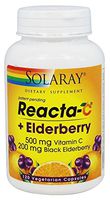 Reacta-C + Elderberry 500 mg Solaray 120 VCaps