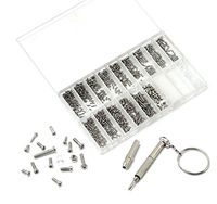 1000 Tiny Screws Nut Screwdriver Watch Eyeglass Glasses Repair Tool Set Kit Phon