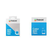 Polaroid Originals 600 Two Pack Film Set (1 Color + 1 B&W) (4844) &  Originals Color Film for 600 (4670)