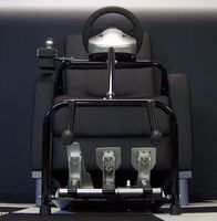 XL21 Xlerator Wheel Stand, Big Boy Lap Bar for Logitech G27 and Fanatec Wheels