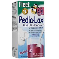 Fleet Pedia-Lax Liquid Stool Softener - 4 oz, Pack of 6