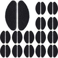 Chinco Eyeglasses Nose Pads Adhesive Soft Foam Nose Pads Anti-Slip Thin Nose-Pads for Sunglasses Glasses Eyeglasses, Black, 30 Pairs