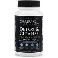 Detox & Cleanse 15 Day Quick Cleanse Advanced Formula | Supports Digestive & Immune Health Weight Loss Energy Levels | Colon Cleanse Gentle & Natural Dietary Supplement
