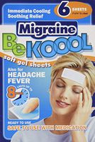 Be Koool Migraine Soft Gel Sheets