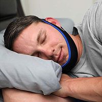 MEET Best Snoring Solutions, Stop Snoring Devices, Adjustable Natural Anti-Snore Chin Strap, Reduce Snores and Improve Sleep Immediately,Easy to Use Snoring Aid for Men Women,L