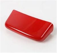 FMtoppeak Red Interior Kits ABS Armrest Box Storage Button Trim Switch Cover for Jeep Renegade 2014 UP