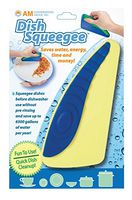 AM Conservation Group Silicone Dish Squeegee (Colors May Vary)