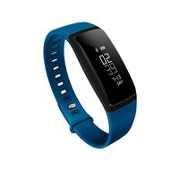 V07 Smart Watch Sports Healthy Blood Pressure Monitor Bluetooth Smart Bracelet Watch Blue Band