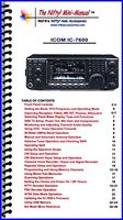 Icom IC-7600 Mini-Manual by Nifty Accessories