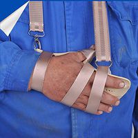 Ewinodon Finger Training Device Limb Abnormal Tension for Hand Dysfunction Finger Training Board with Shoulder Belt for Stroke/Hemiplegia (Right Hand)