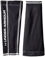 Under Armour Men's HeatGear ArmourVent Calf Sleeve, Black /Silver, X-Small
