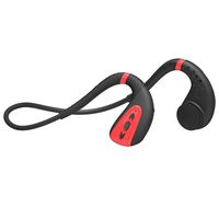 Shantan Bone Conduction Headphones Bluetooth 5.0 Headset Open Ear Sports Safe Earphones Stereo Level 8 Waterproof Wireless Outdoor Mic Handsfree Headset for Running Driving Cycling