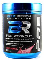 PRE, Highest Quality Pre Workout Powder Supplement (40 Servings). Increases Energy, Strength, Endurance, Focus, Nitric Oxide. 200mg Caffeine and Nootropics (Good for Men & Women) - Fruit Punch